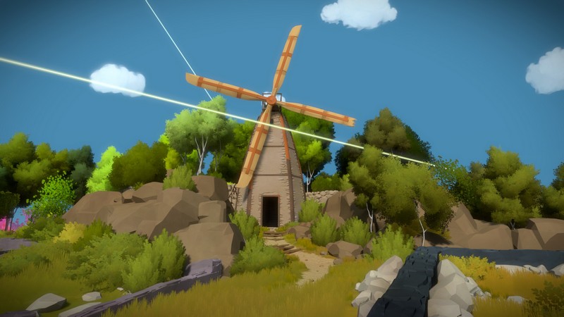 There's nothing secret hidden within The Witness' game ... - 800 x 450 jpeg 72kB