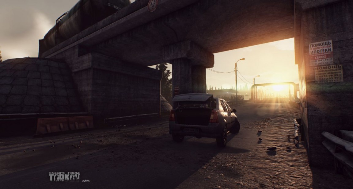 Escape from Tarkov screens showcase the game's dynamic day and night