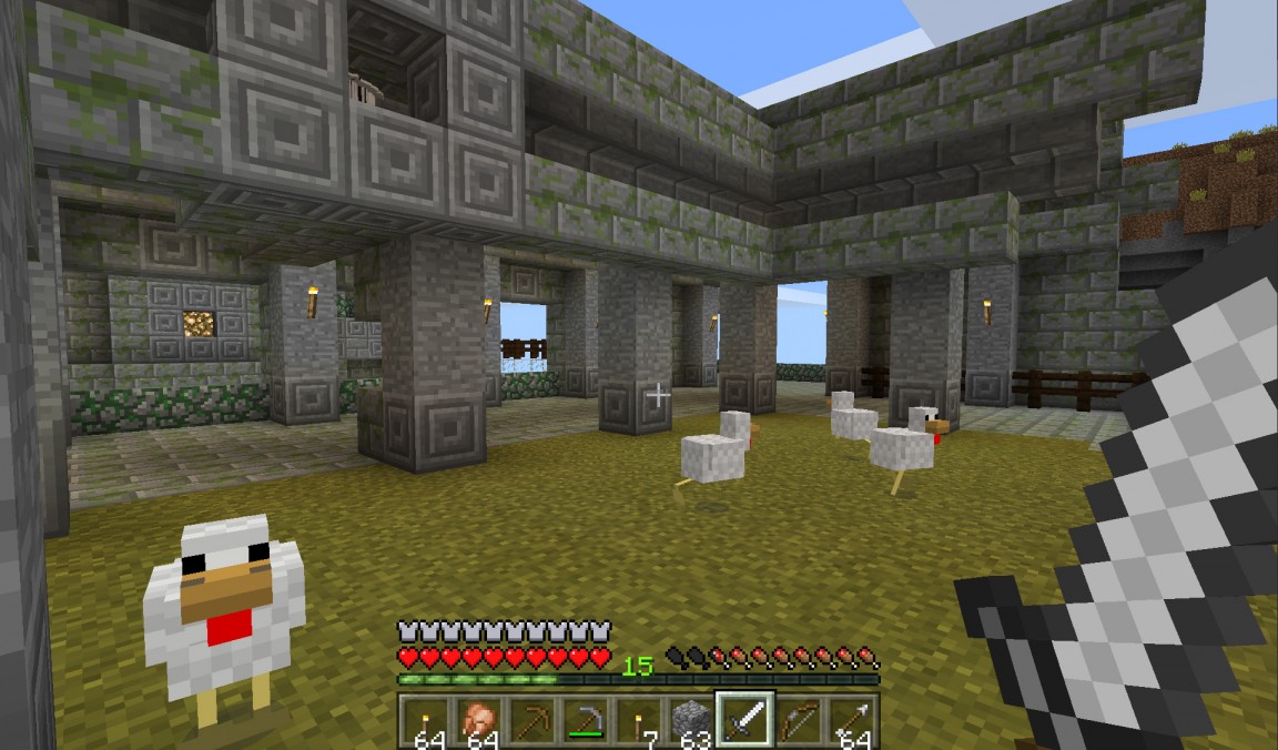Windows Screen Minecraft Minecraft Windows 10 screens show how the games looks using Oculus Rift ...