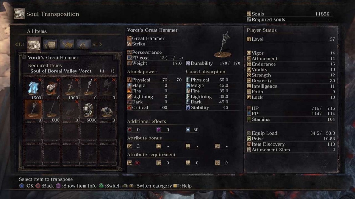 Dark Souls 3 boss soul transposition guide VG247