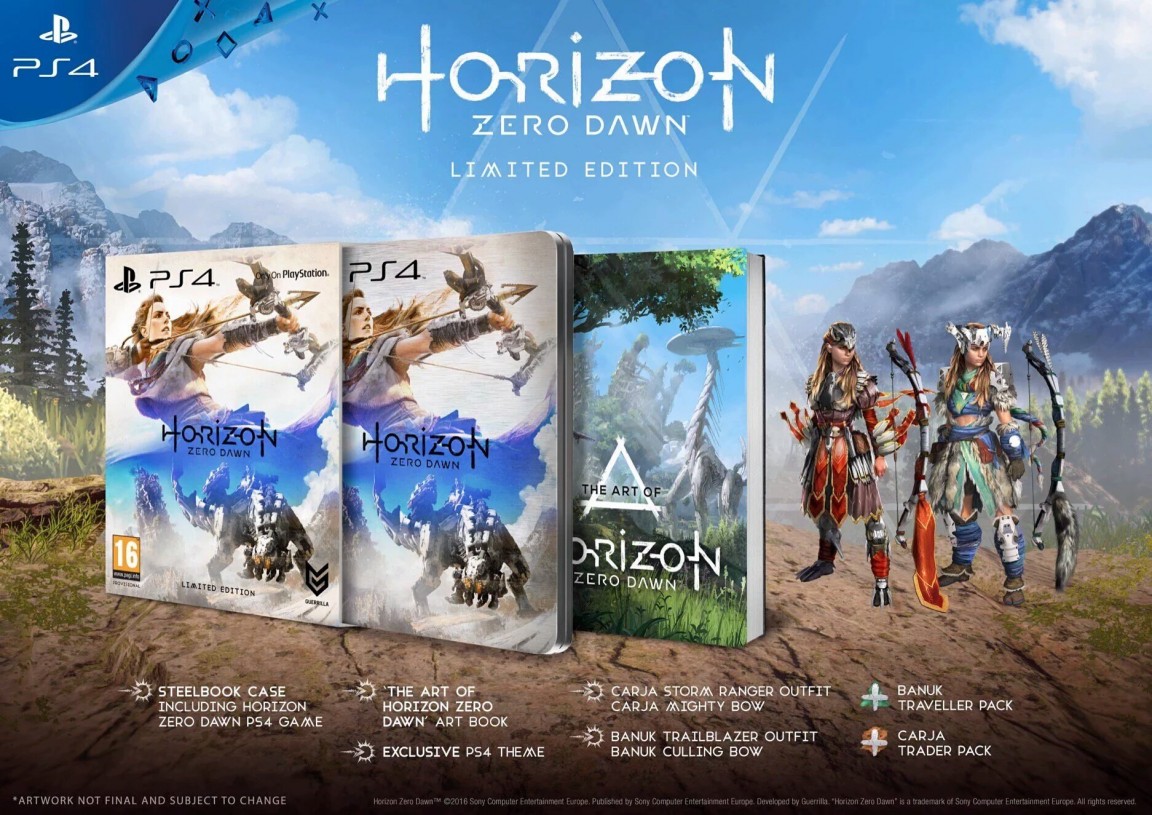 Take a look at Horizon: Zero Dawn's limited and collector's editions ...