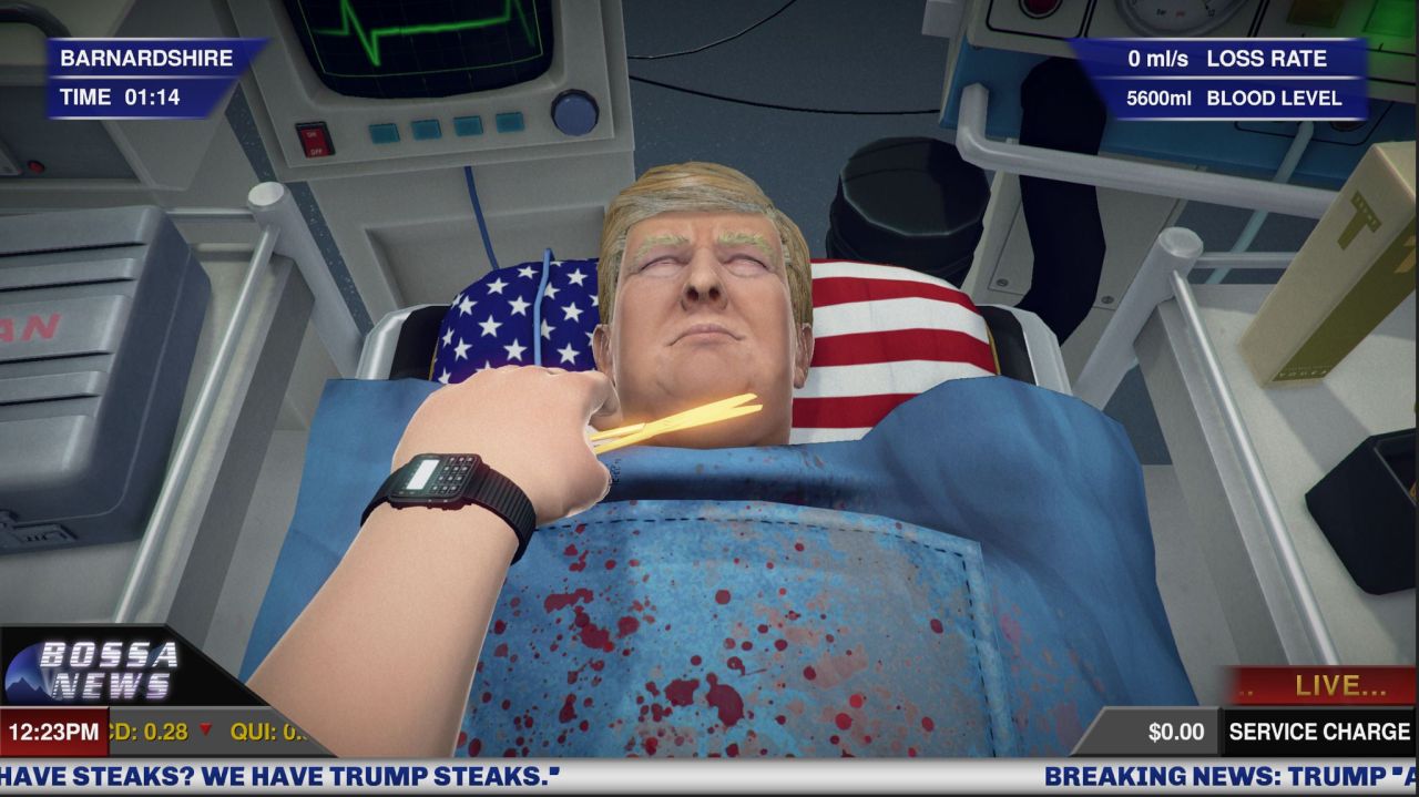 donald trump surgeon simulator free