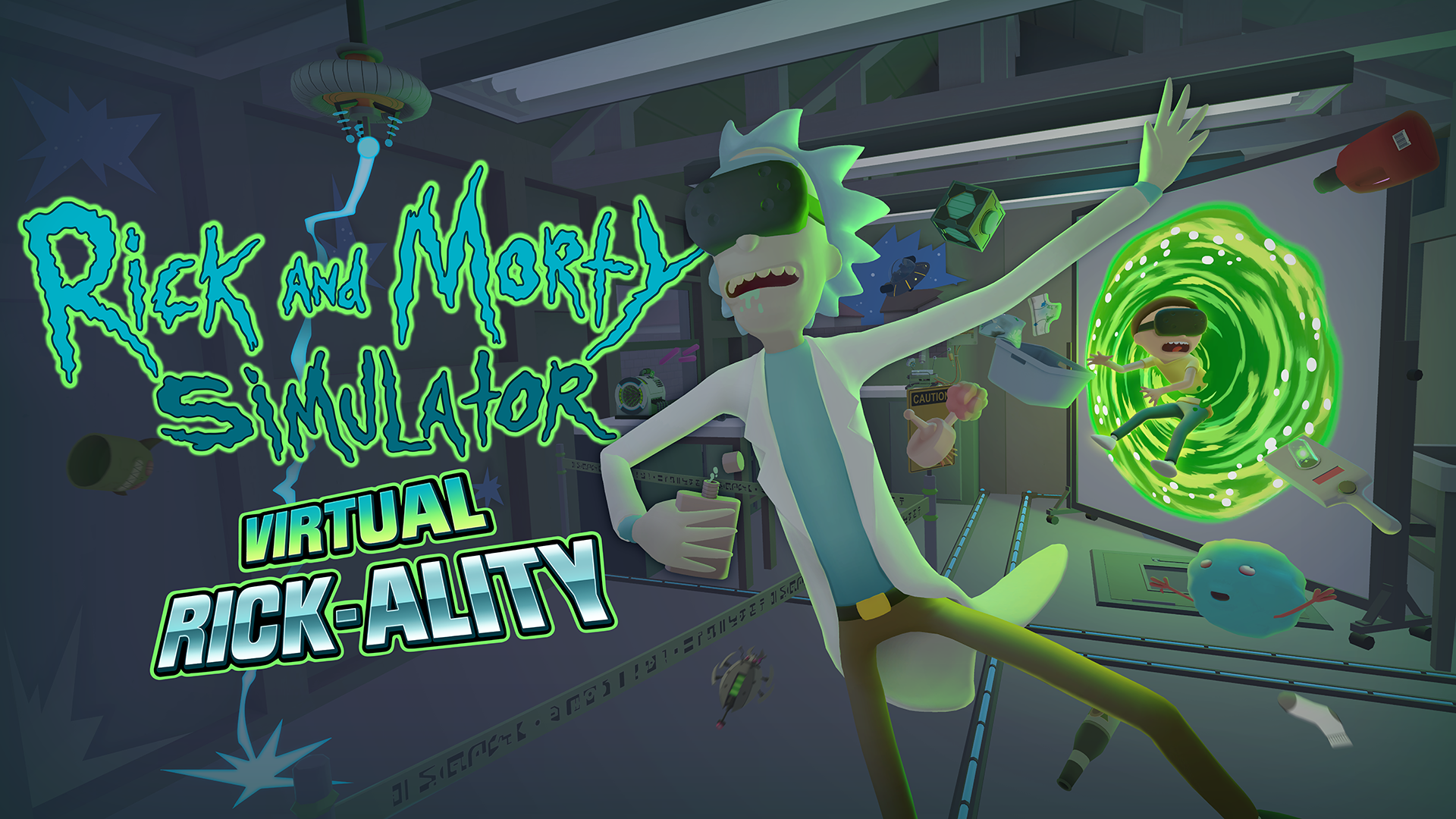 Rick and Morty VR game lets you get schwifty with zany items in Rick's