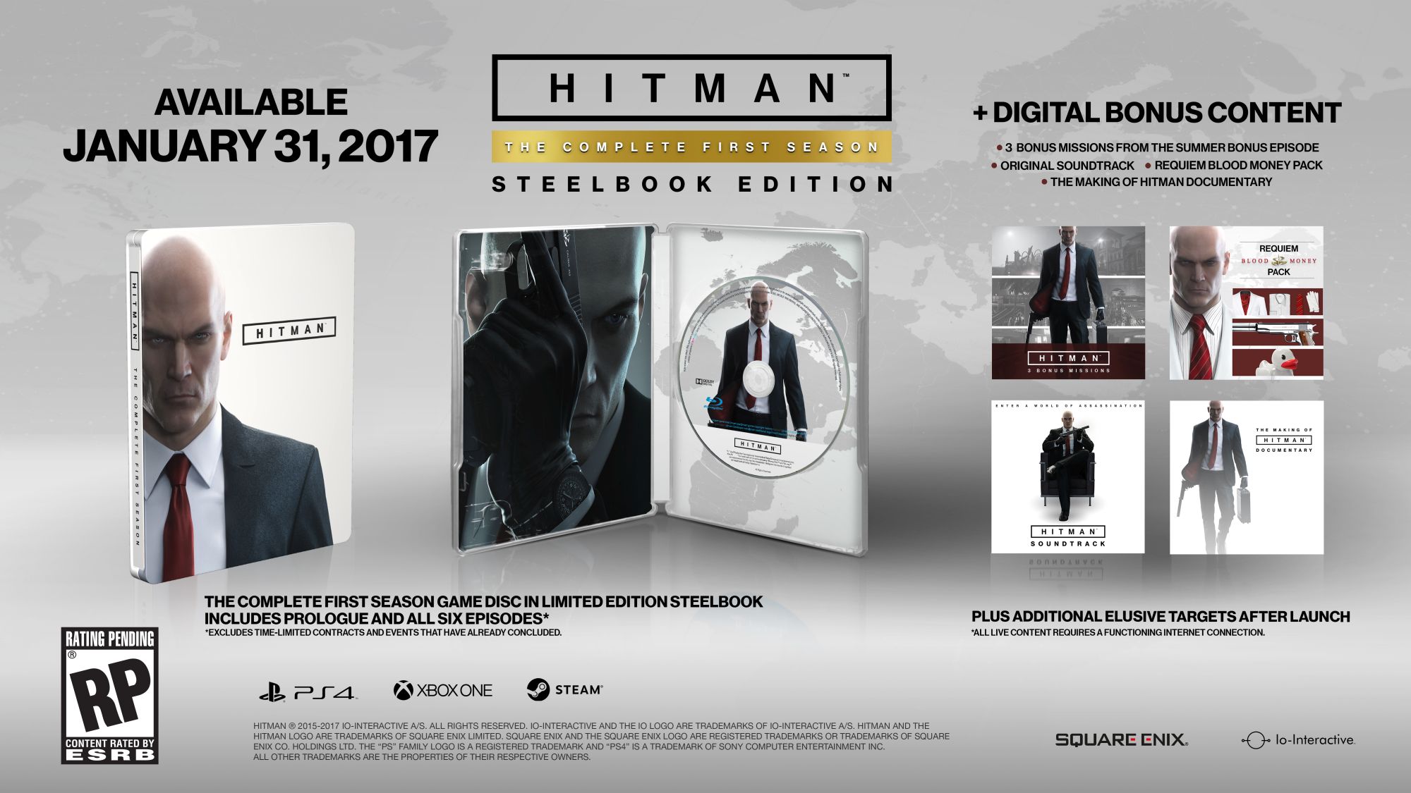 Hitman: The Complete First Season arrives on disc in January | VG247
