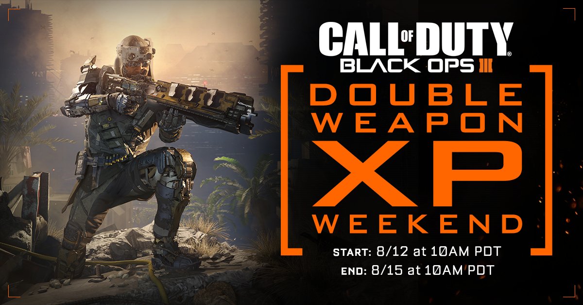 How do you get a double XP code for Call of Duty?