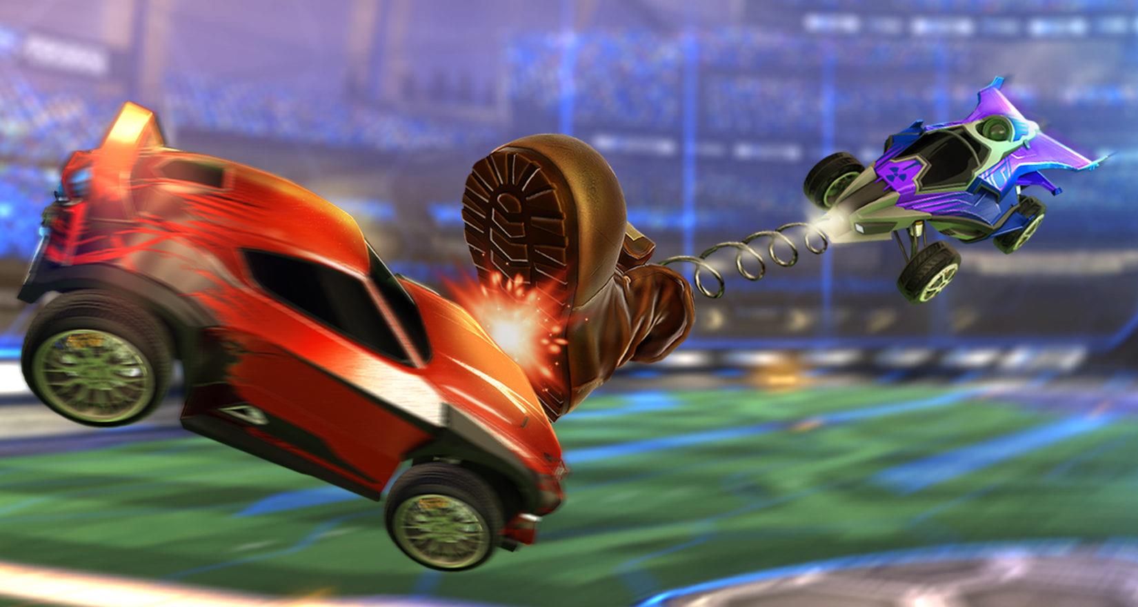 Rocket League officially goes off the rails adds random 