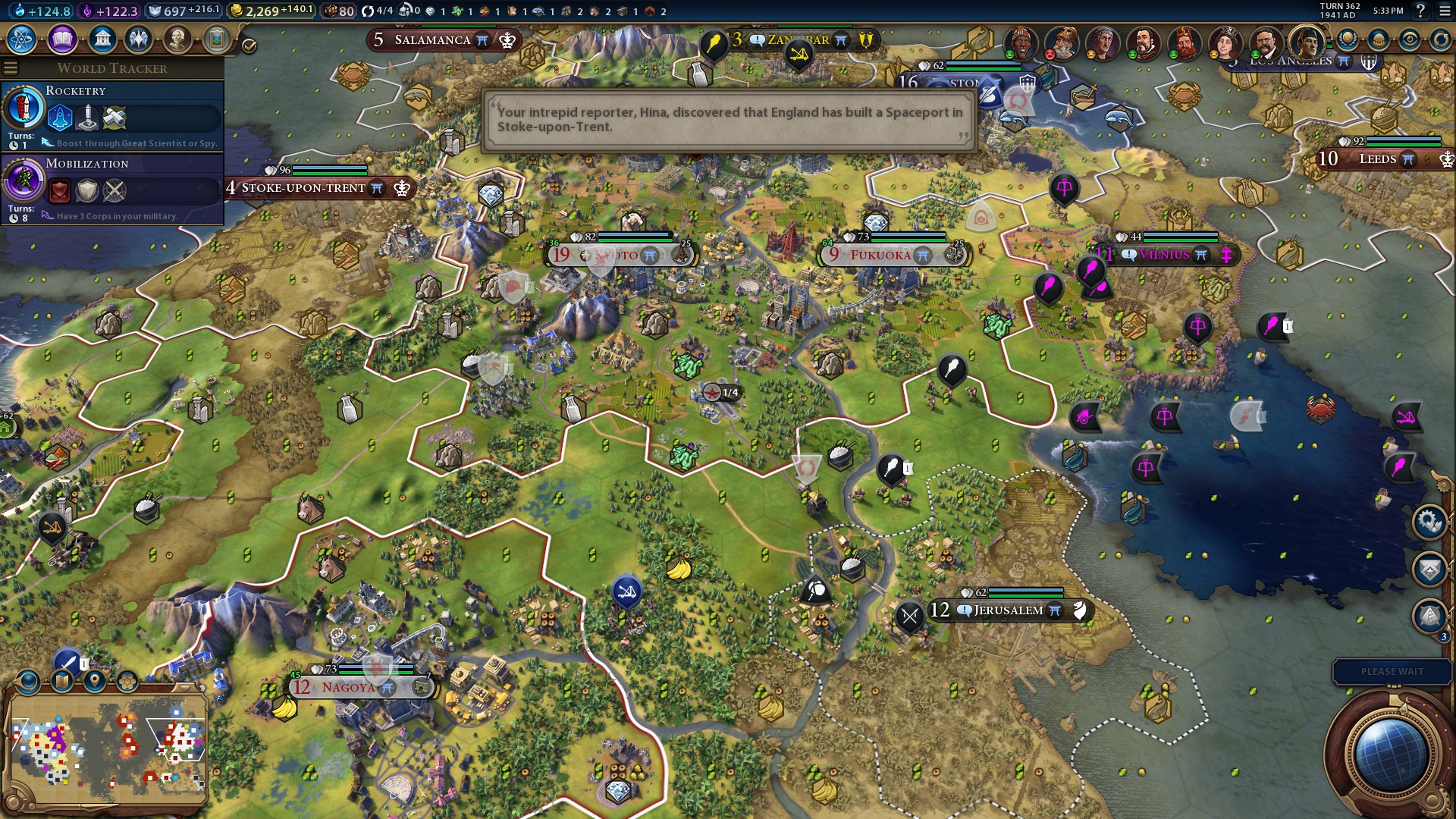 culture victory civ 5