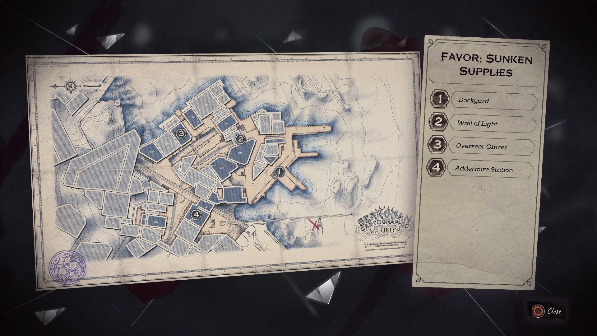 Edge Of The World Dishonored 2 Runes Dishonored 2 M02: Edge of the World part 2 - Dockyard Quarter and