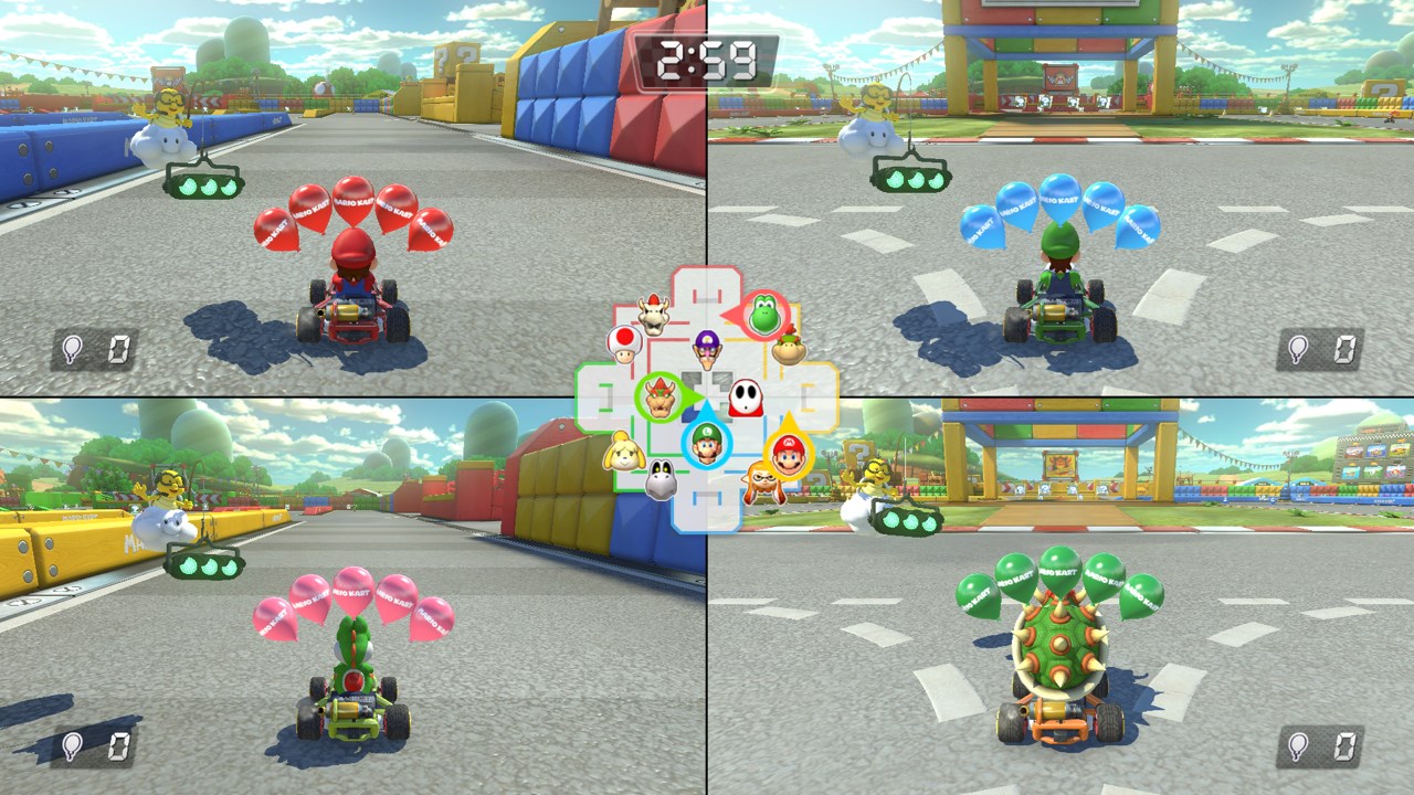Mario Kart 8 Deluxe here