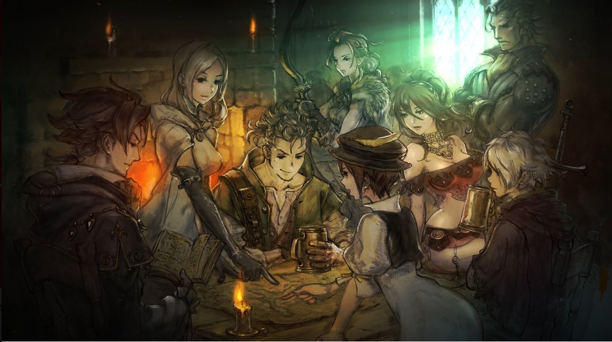 Octopath Traveler Be a Dancer, or a Merchant! Games Quarter To