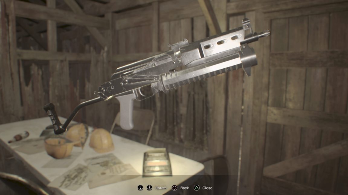 Resident Evil 7 guide where to find all weapons shotguns, chainsaw