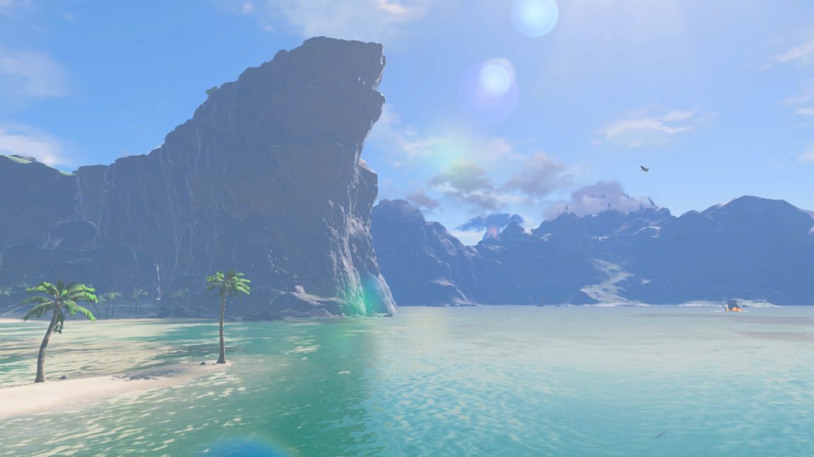 The Legend of Zelda Breath of the Wild glitch lets you dive in water