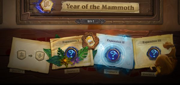 Three Hearthstone expansions coming this year along with some big