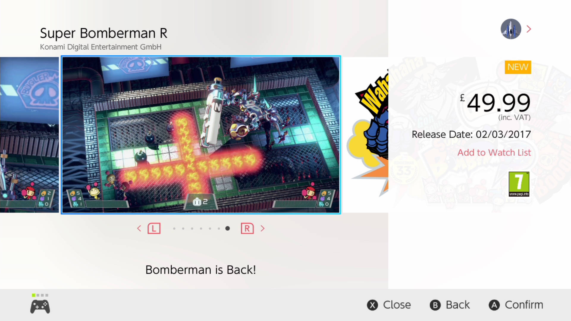 Nintendo Switch Update 7th December Switch Player