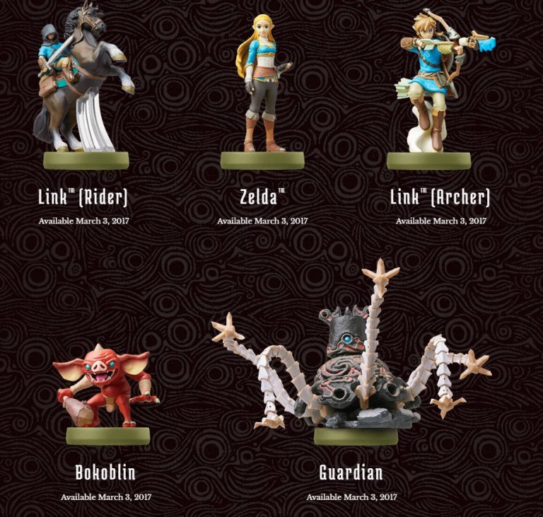 Zelda Breath Of The Wild Amiibo Guide How To Use Amiibo And What Each 