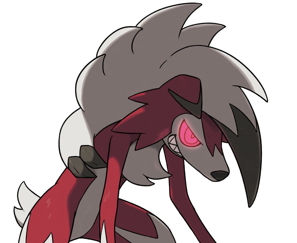 Lycanroc Midnight Form Second Life Marketplace J X Creationz Lycanroc 