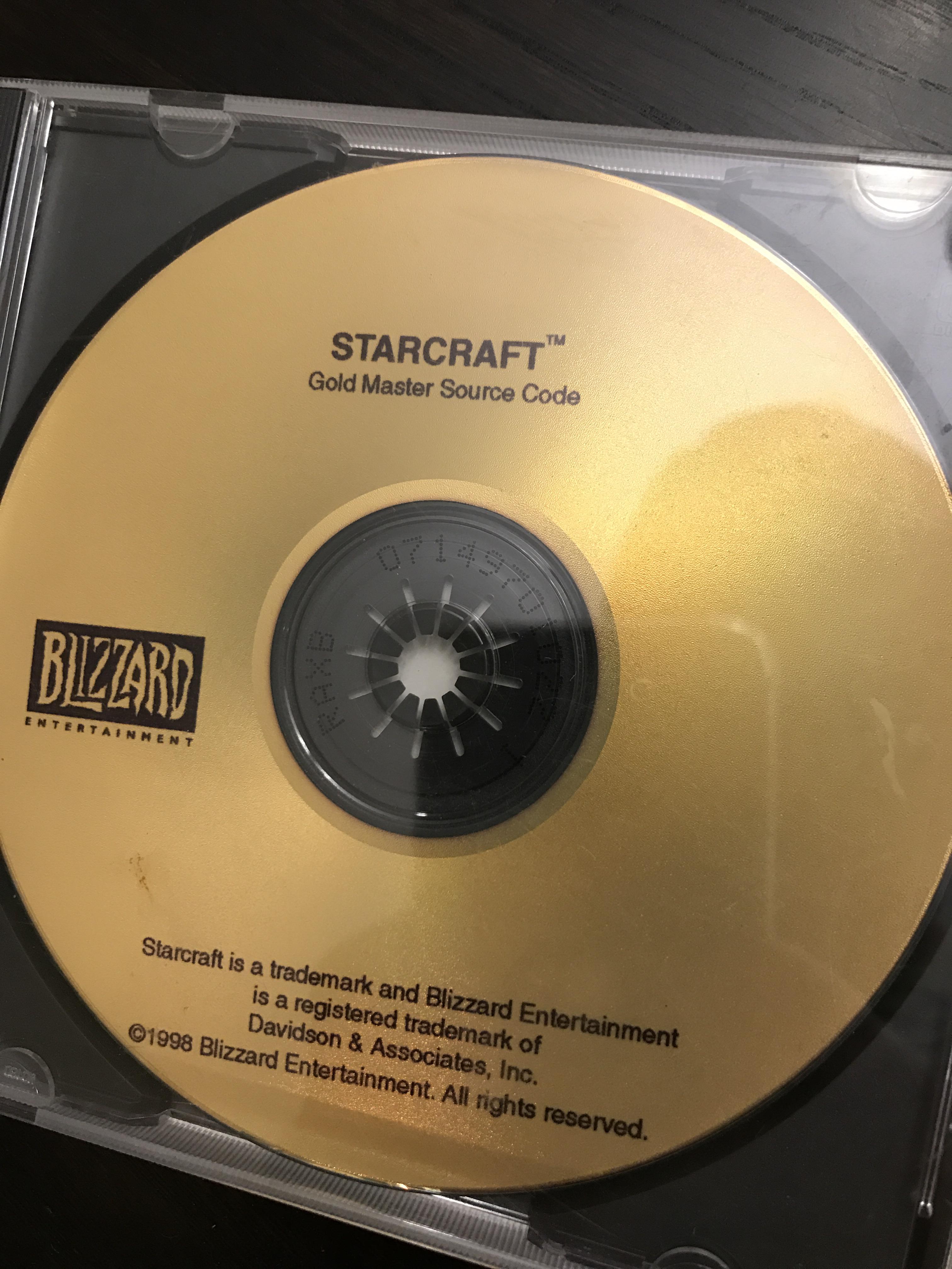 code source starcraft disc blizzard returning master gets blizzcon trip guy reward awesome software rewards fan returns reddit goodies blessed