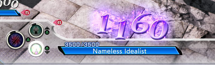 Dissidia Final Fantasy NT beta: Bravery attacks and HP 