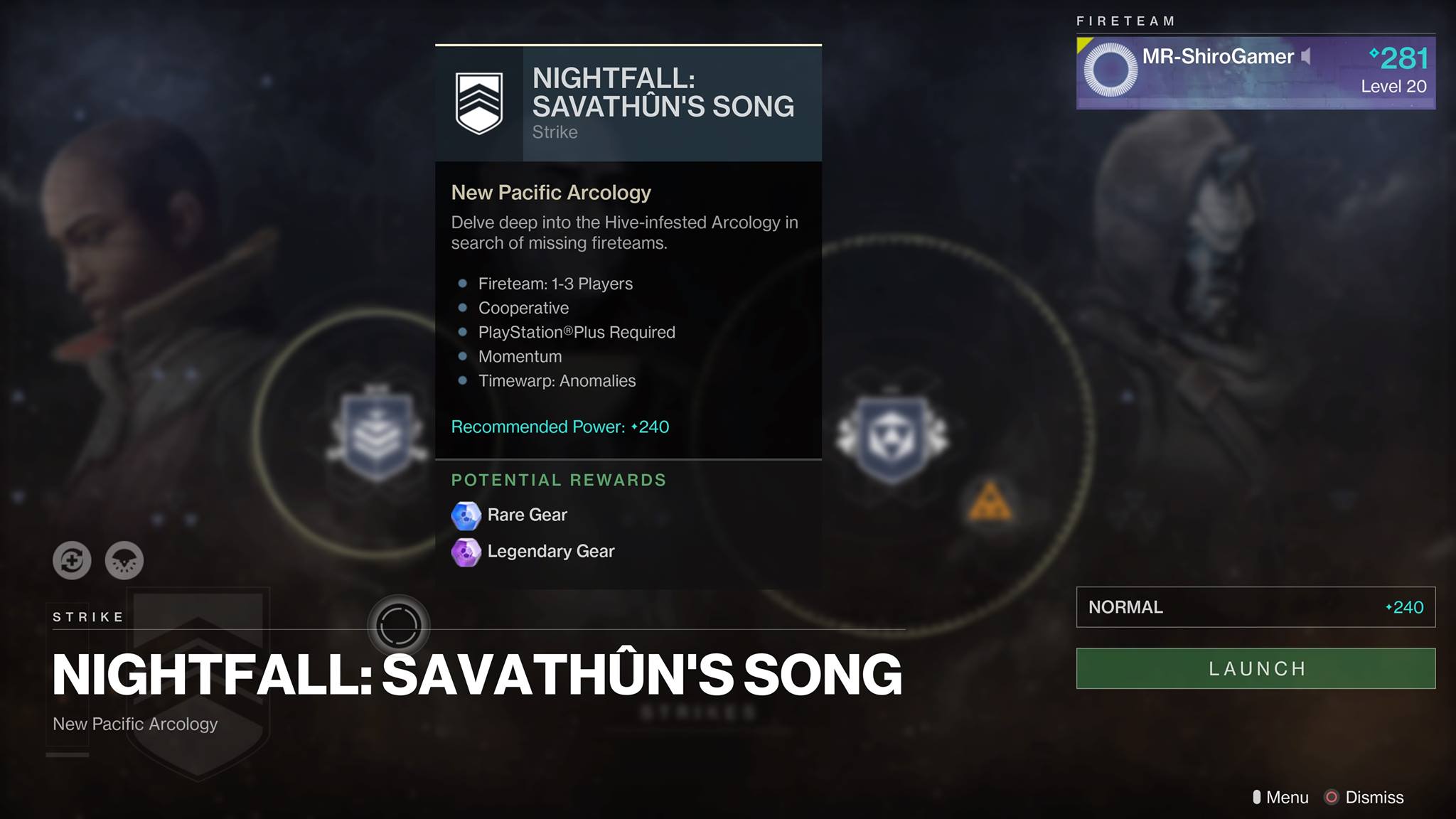 Destiny 2 weekly reset for October 3 Nightfall, Challenges