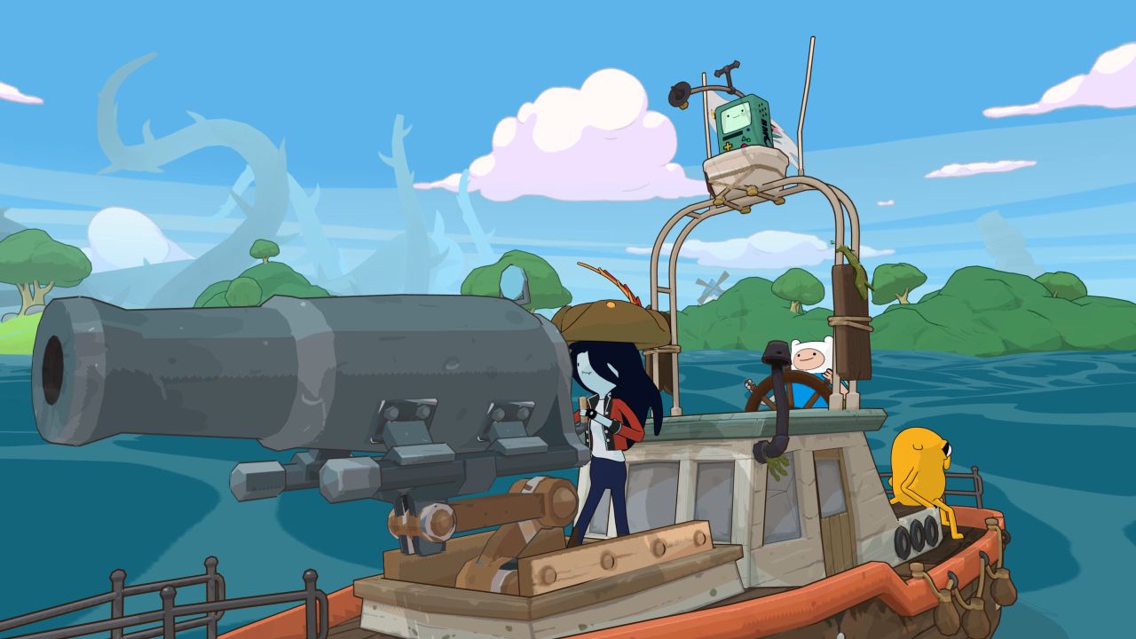 Adventure Time Pirates of the Enchiridion is an openworld exploration