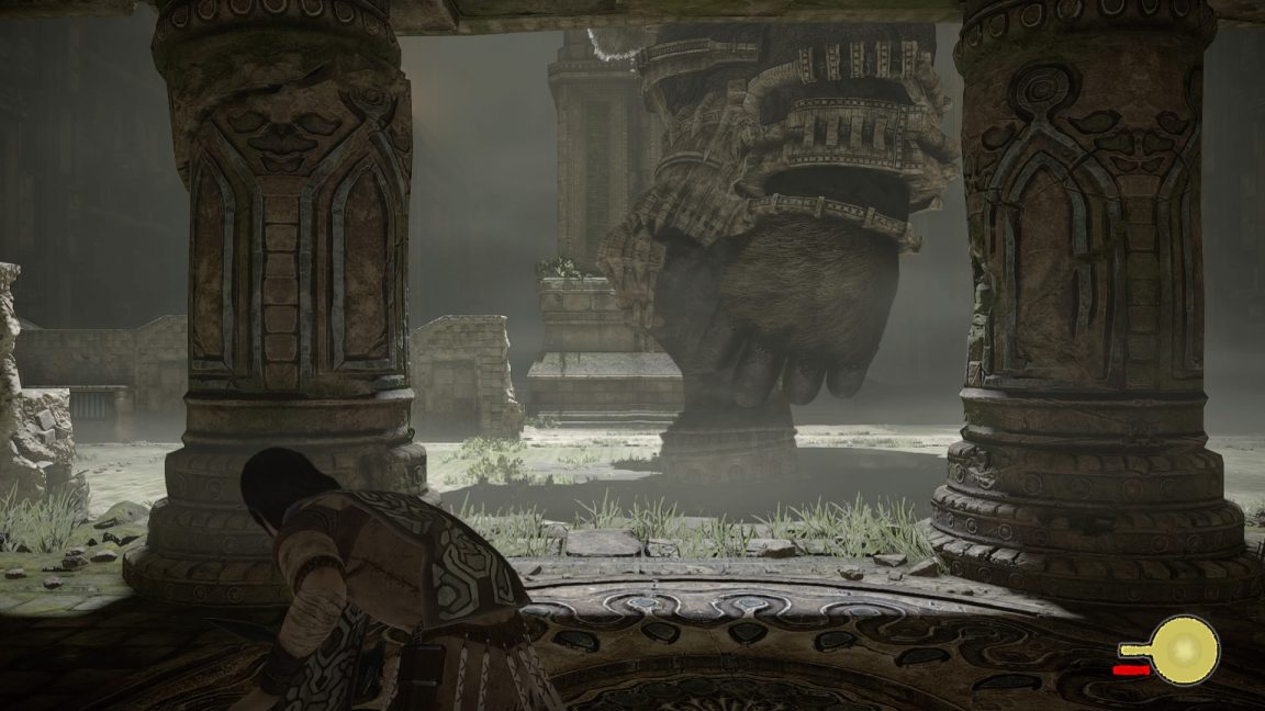Shadow of the Colossus how to beat Colossus 6 The Temple Giant VG247