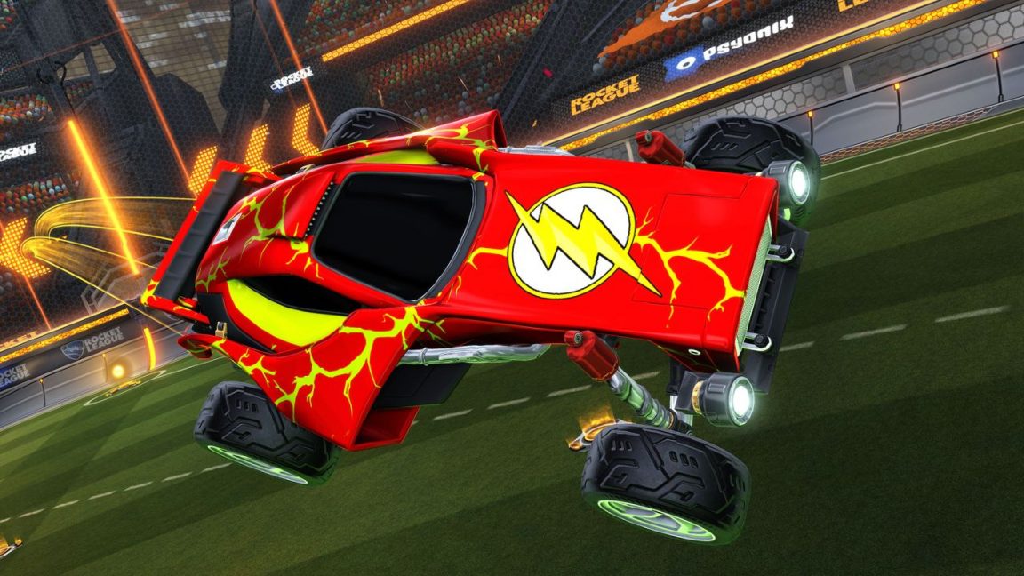 Rocket League DC Super Heroes DLC Pack with two premium Batman Battle