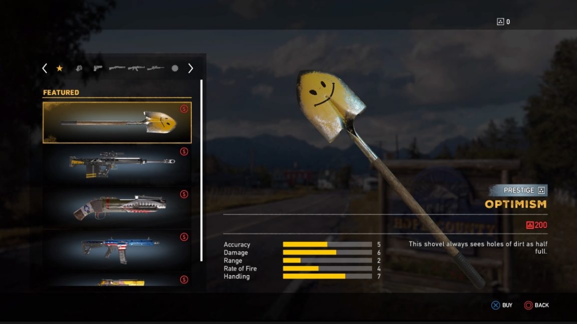 Far Cry 5: all Prestige weapons and vehicle skins and how much they ...