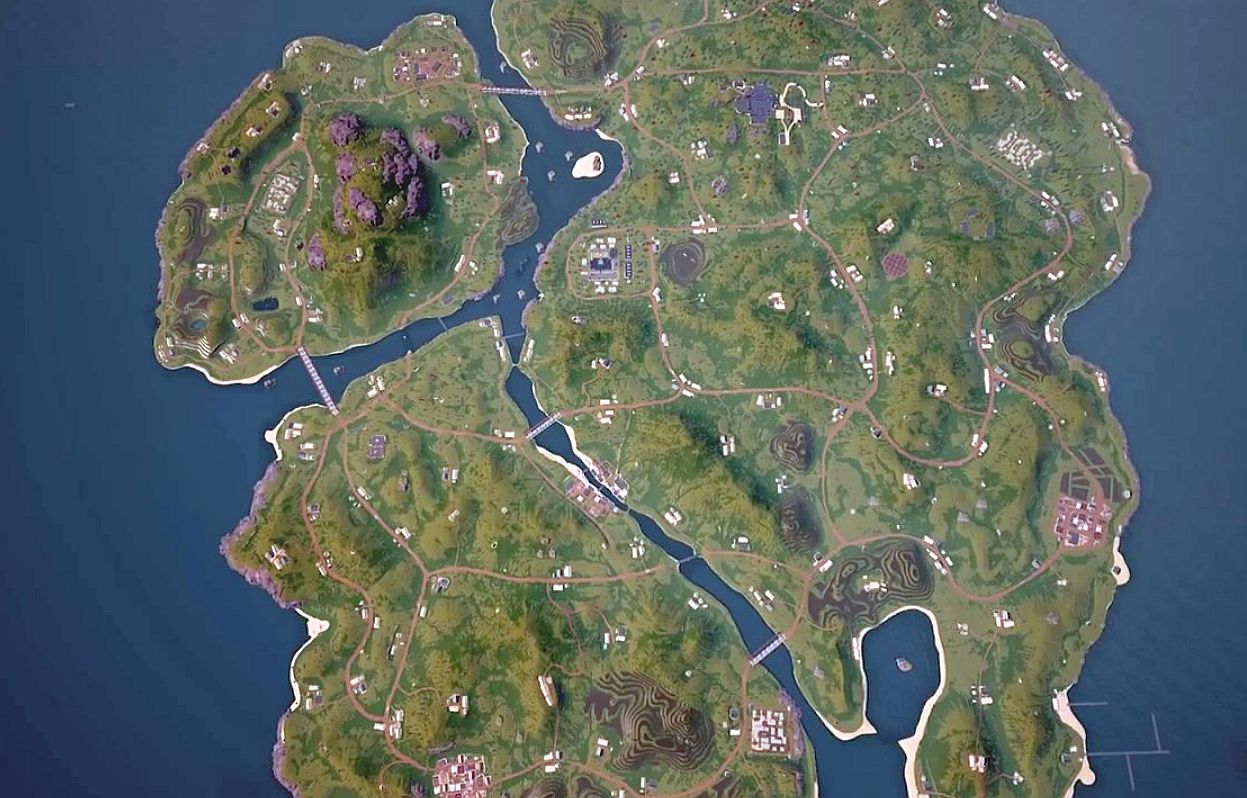 Here's a quick tease of the new 4x4km map coming to PUBG