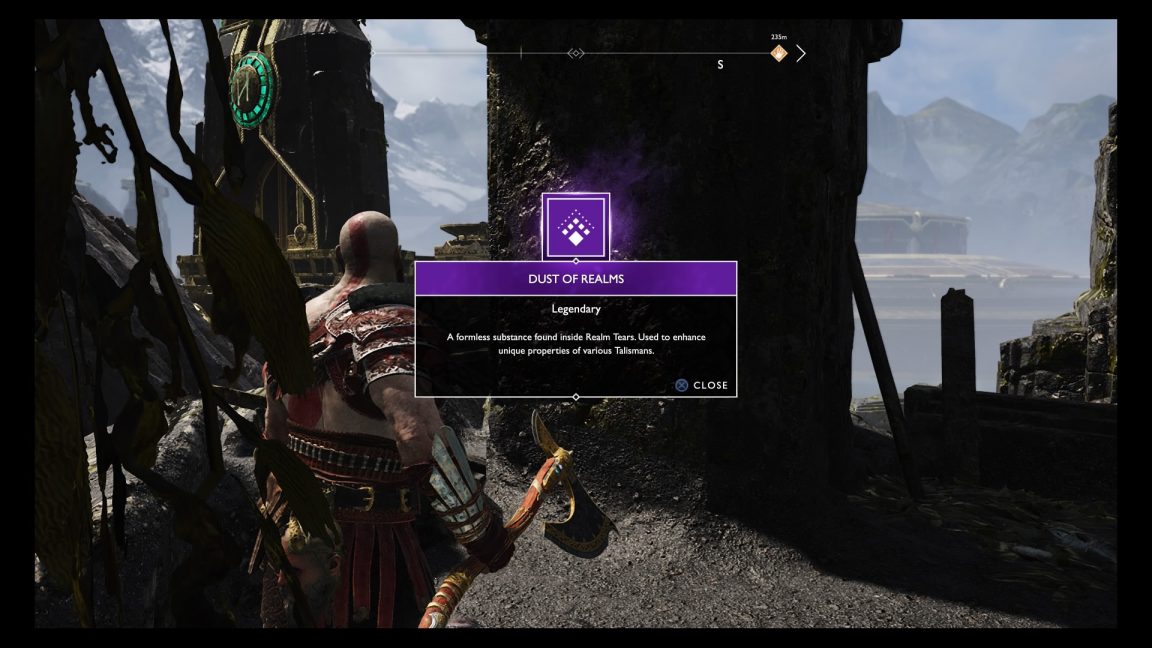 God of War Light Elf Outpost guide How to open the chest, Pristine
