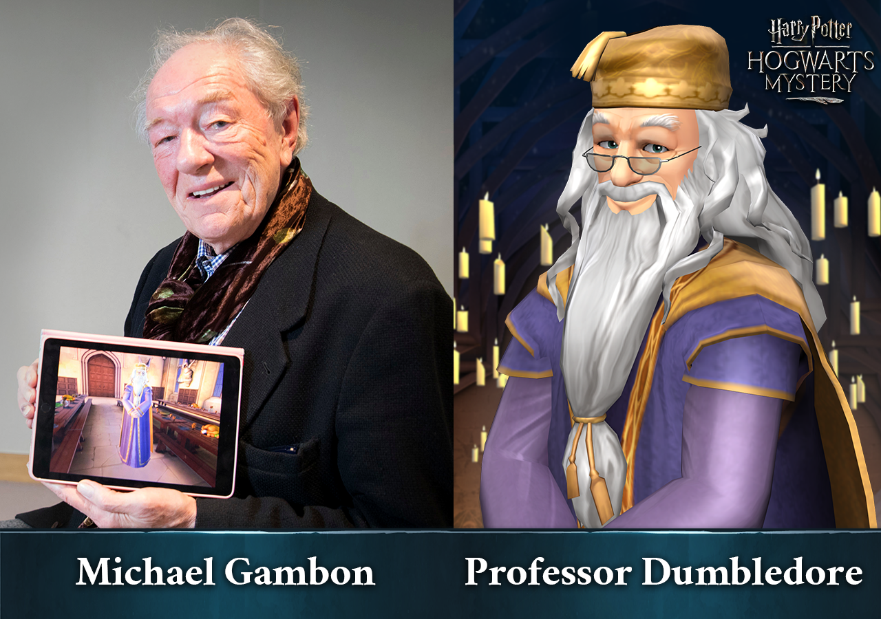 Harry Potter Hogwarts Mystery release date is April 25, Michael Gambon