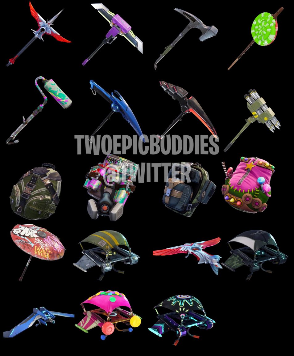 Fortnite leaked skins, back bling and axes reveal more new characters ...
