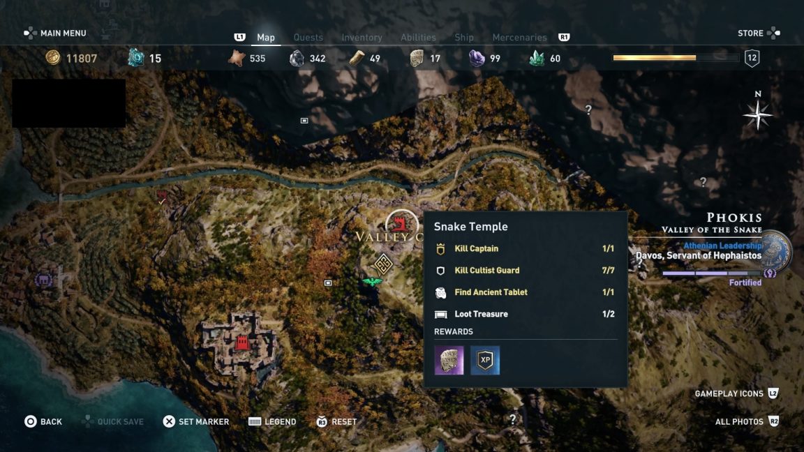 Assassin's Creed Odyssey Vieille Place Forte Assassin's Creed Odyssey Snake in the Grass guide: Where to find