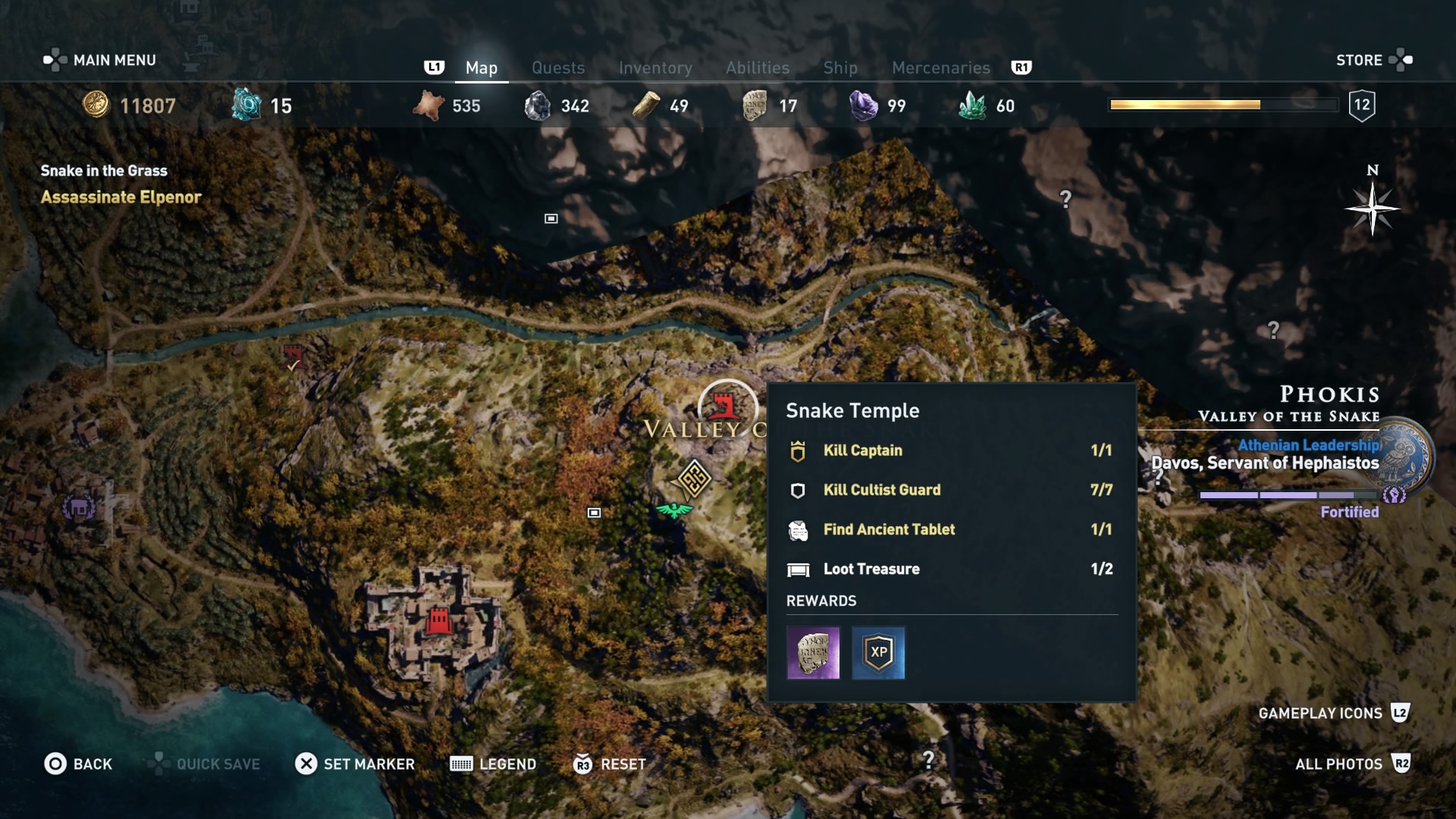 A Clue To The Cultist Can Be Bought In Korinthia Assassin's Creed Odyssey Cultists Guide: How and where to find more