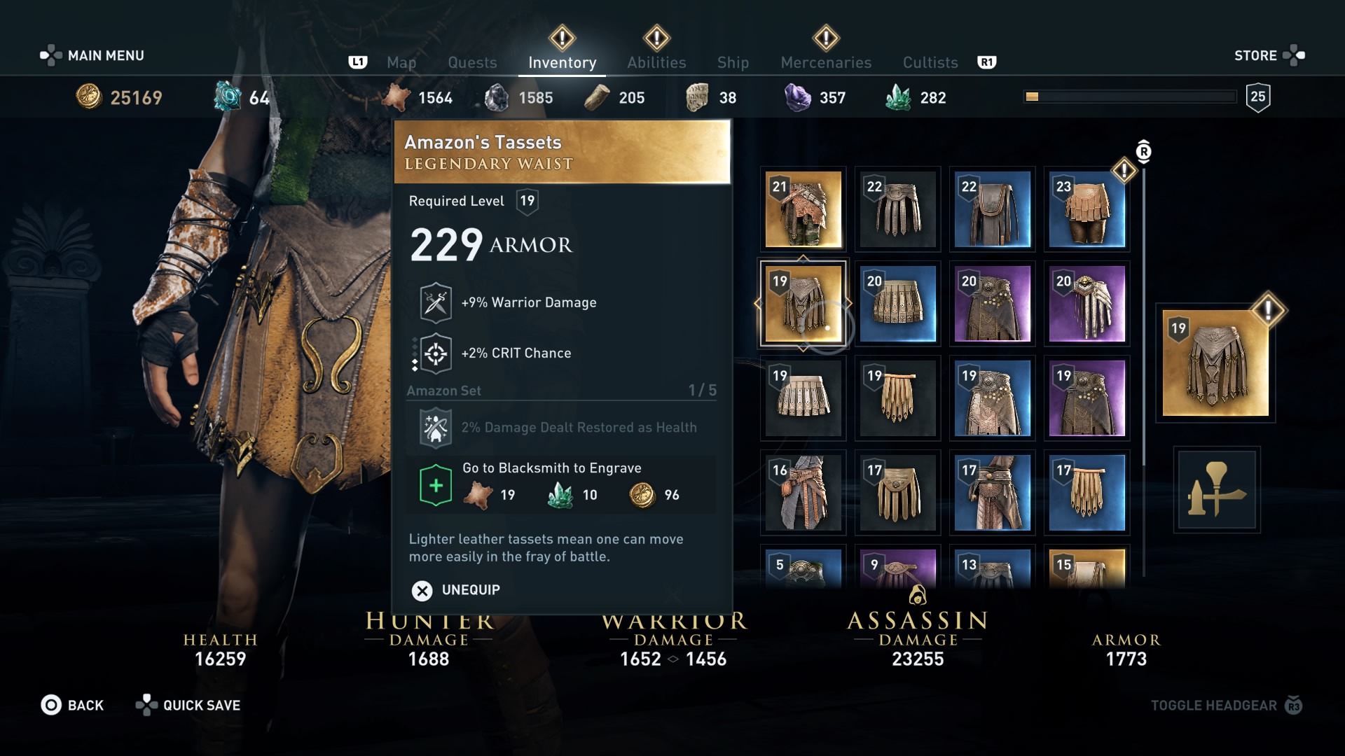 Assassin’s Creed Odyssey Best armor for the early, mid, and late game