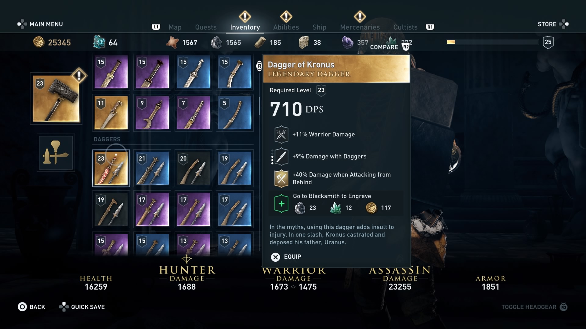 Assassin's Creed Odyssey Best Assassin Weapon