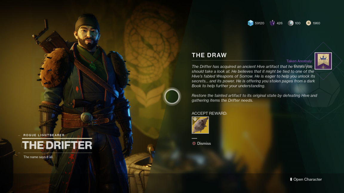 Destiny 2 The Draw Exotic quest guide VG247