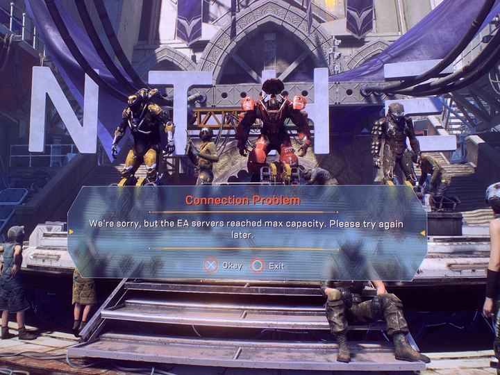 Anthem Servers Are Reaching Max Capacity And Players Are Getting Kicked