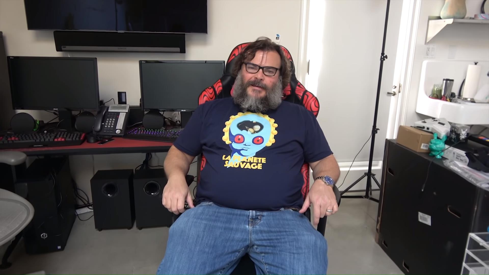 Jack Black launches YouTube gaming channel, already has over 2 million