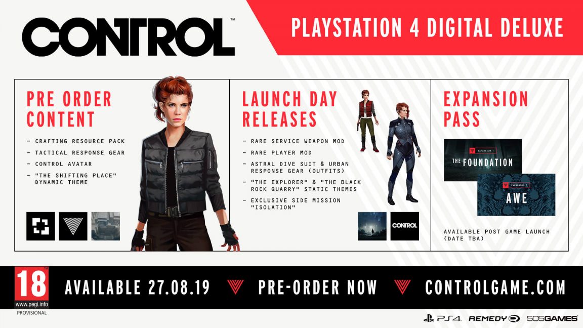 Control gameplay video provides a quick glimpse at its supernatural ...