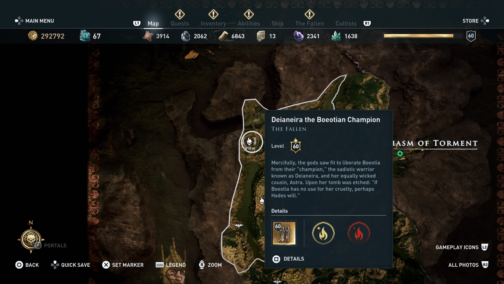 Assassin's Creed Odyssey Torment of Hades Armor of the Fallen Guide