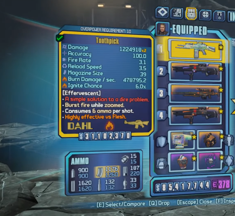 How To Get The Toothpick In Borderlands 2