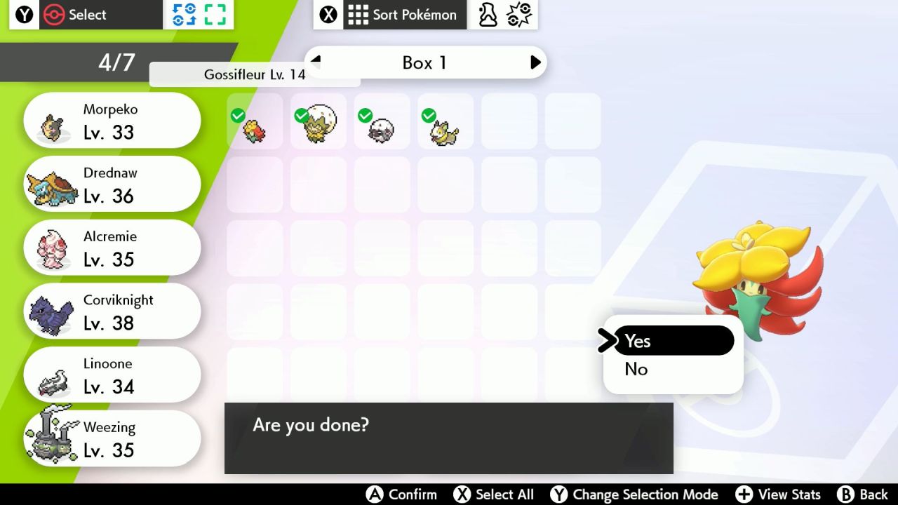 Pokemon in Pokemon Sword and Shield can complete Poke Jobs and grow