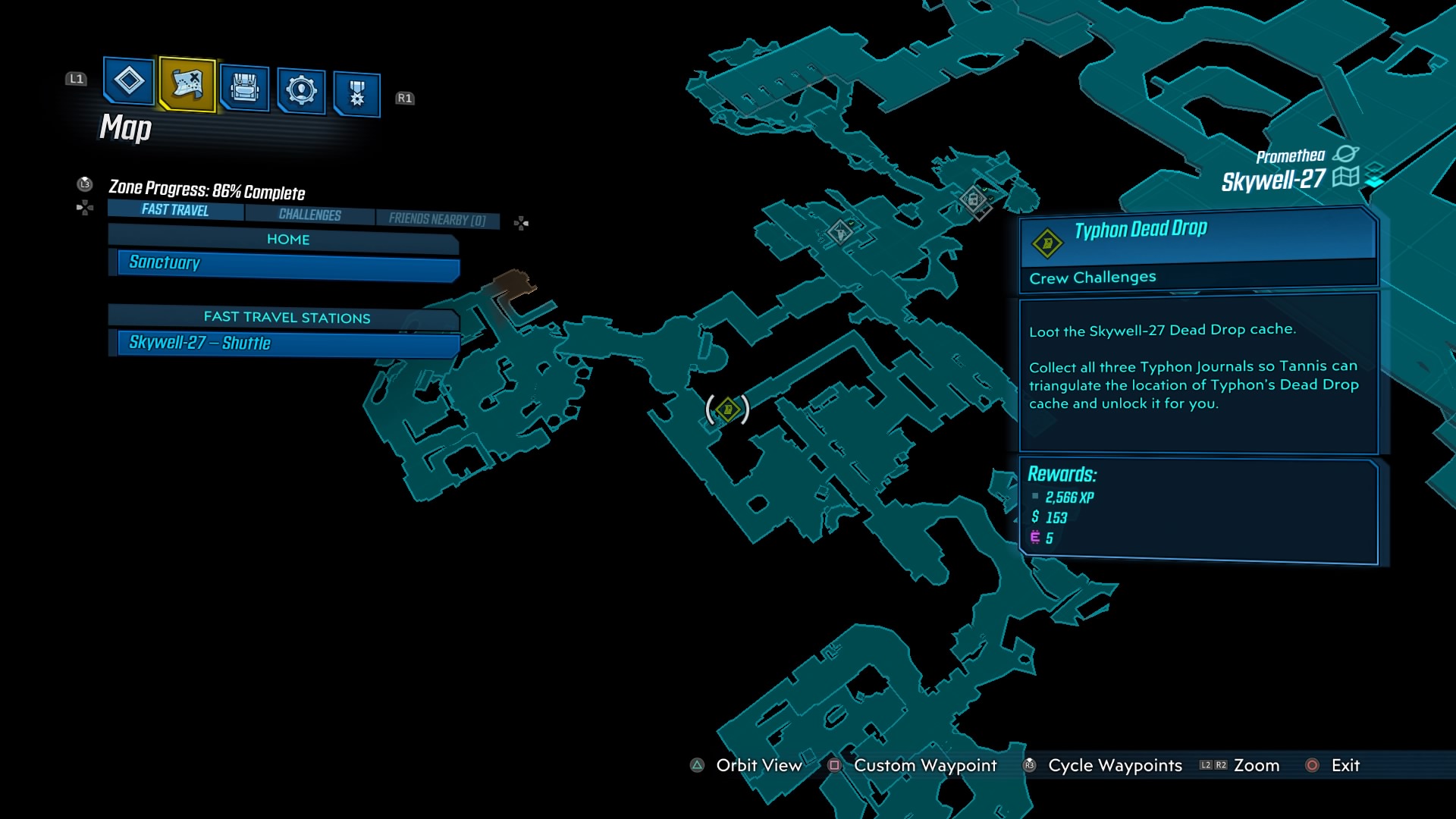 Borderlands 3 Typhon Logs Guide How to open every locked chest Dead
