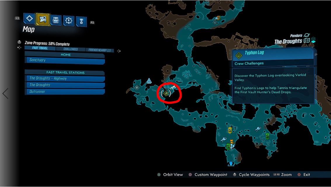 Borderlands 3 Typhon Logs Guide How to open every locked chest Dead
