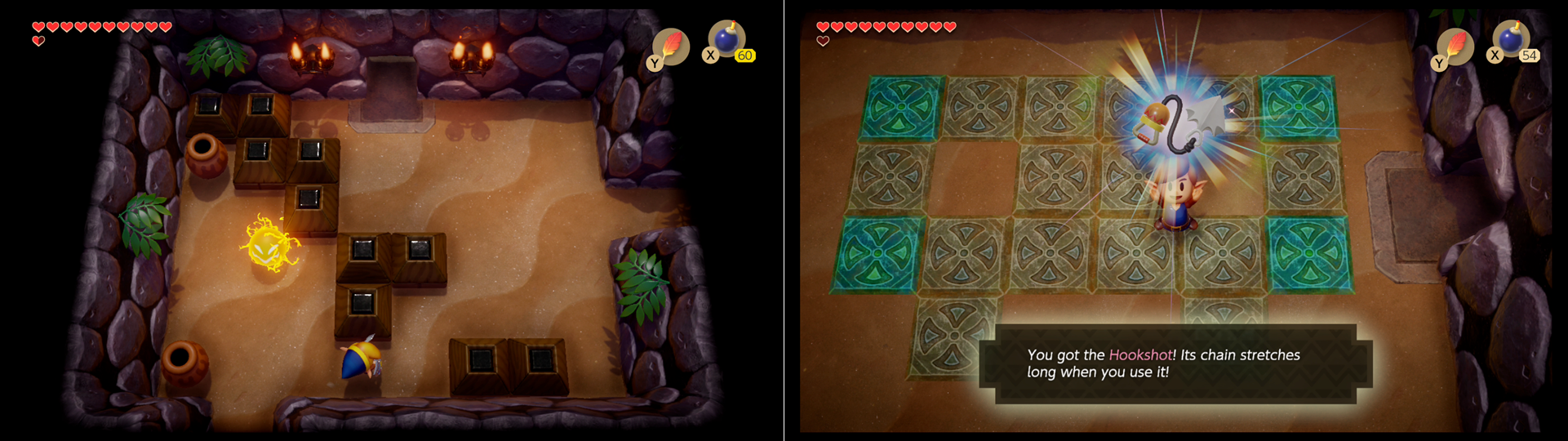 Zelda Link’s Awakening Catfish's Maw walkthrough and returning the