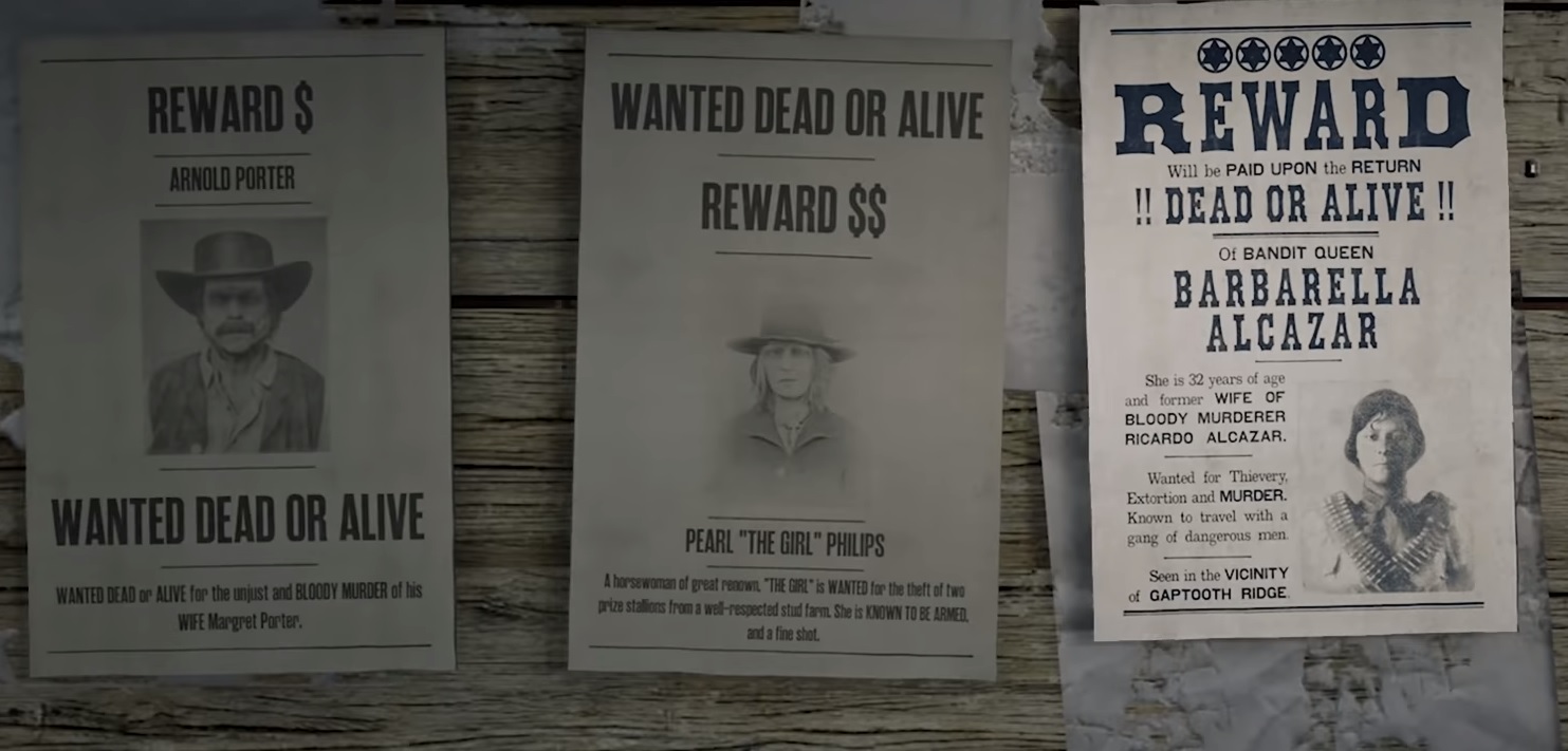 Red Dead Online Legendary Bounty cómo capturar Barbarella Alcazar