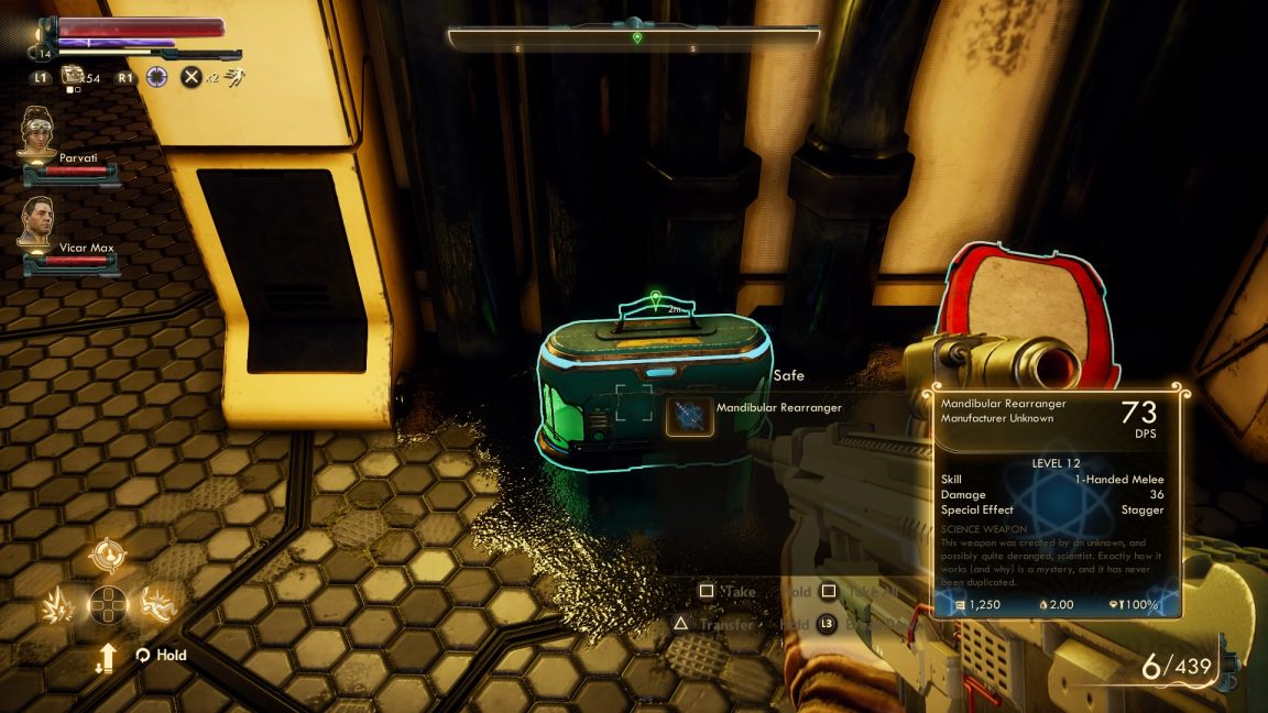 the outer worlds weapons from the void the outer worlds weapons from the void