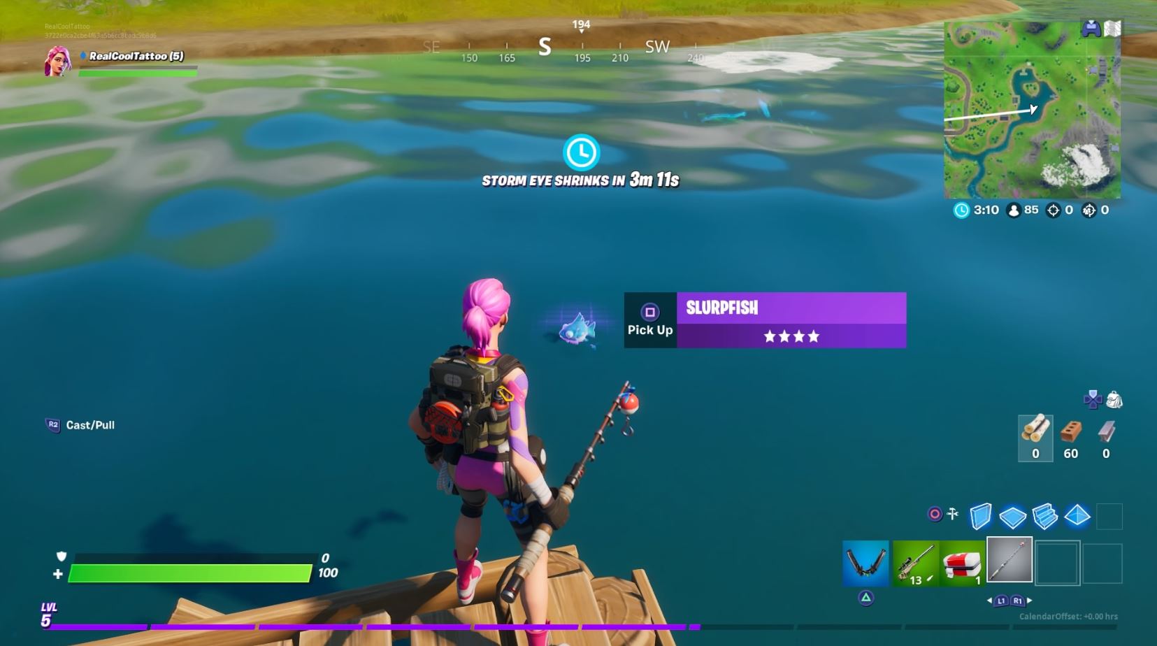Fortnite Fishing Guide Where to find a fishing rod and catch Floppers