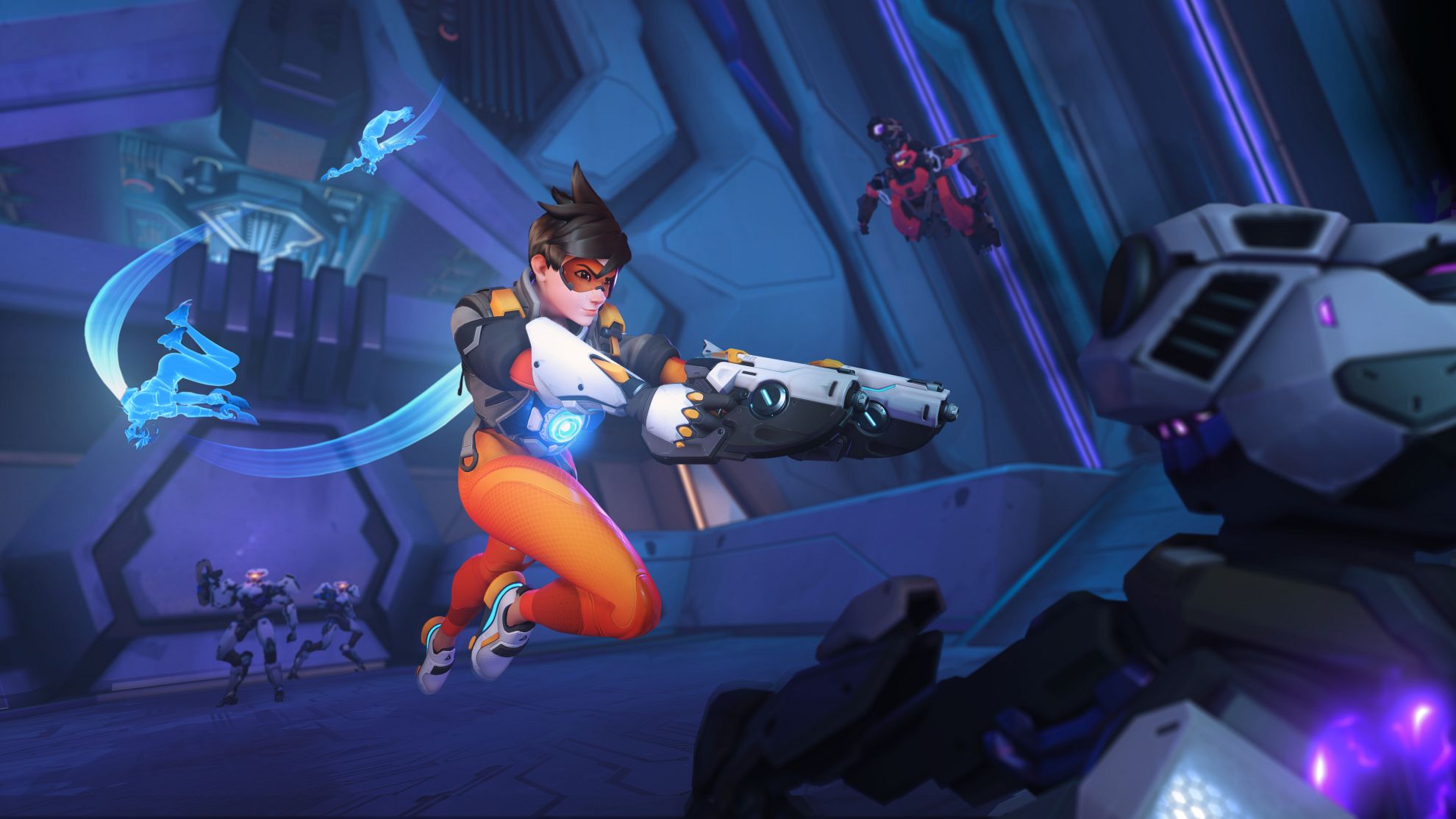 overwatch gameplay screenshots tracer blizzcon trailer screenshot rio