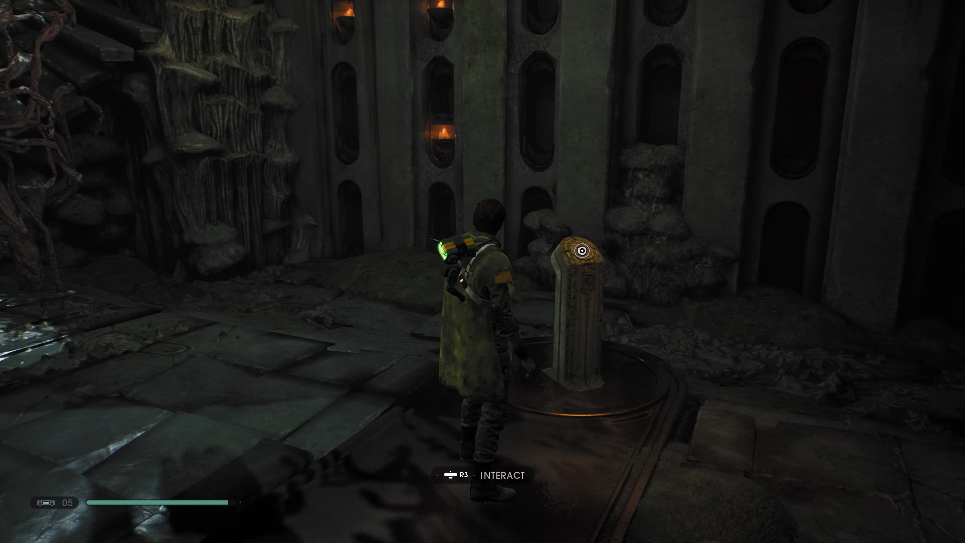 Star Wars Jedi Fallen Order Tomb of Miktrull Walkthrough Candle Puzzle